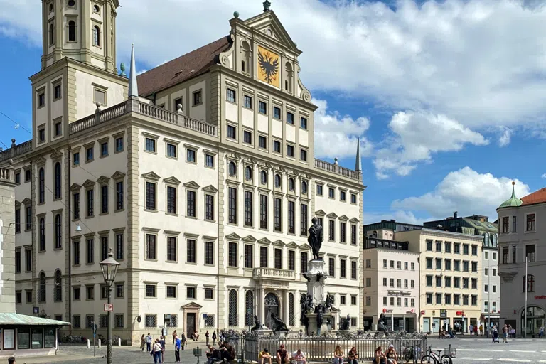 Augsburg Stadtbild für Kfz-Zulassung Augsburg